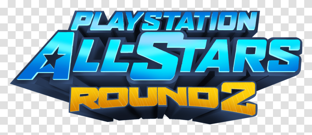 Playstation All Stars Round 2 Fan Made Logo By Playstation Playstation Allstars Battle Royale Logo, Food, Plant, Word Transparent Png