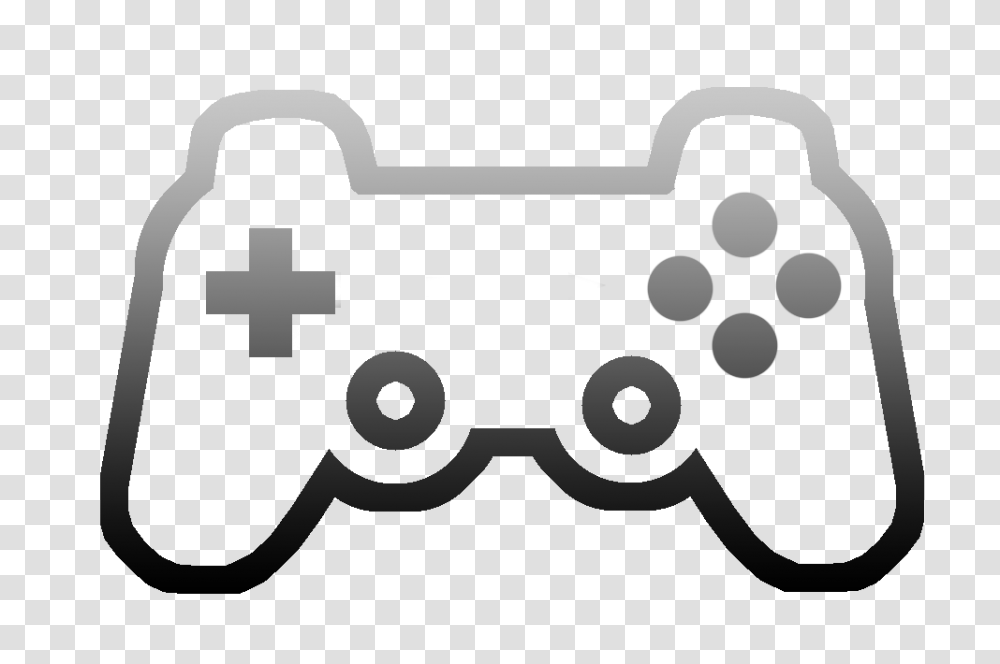 Playstation Controller Clipart, Gray, Word Transparent Png