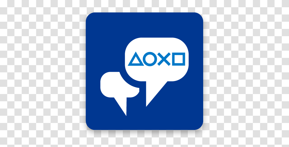 Playstation Launches Brand New Messenger Application For Playstation Messages Icon, Symbol, First Aid, Sign, Mat Transparent Png