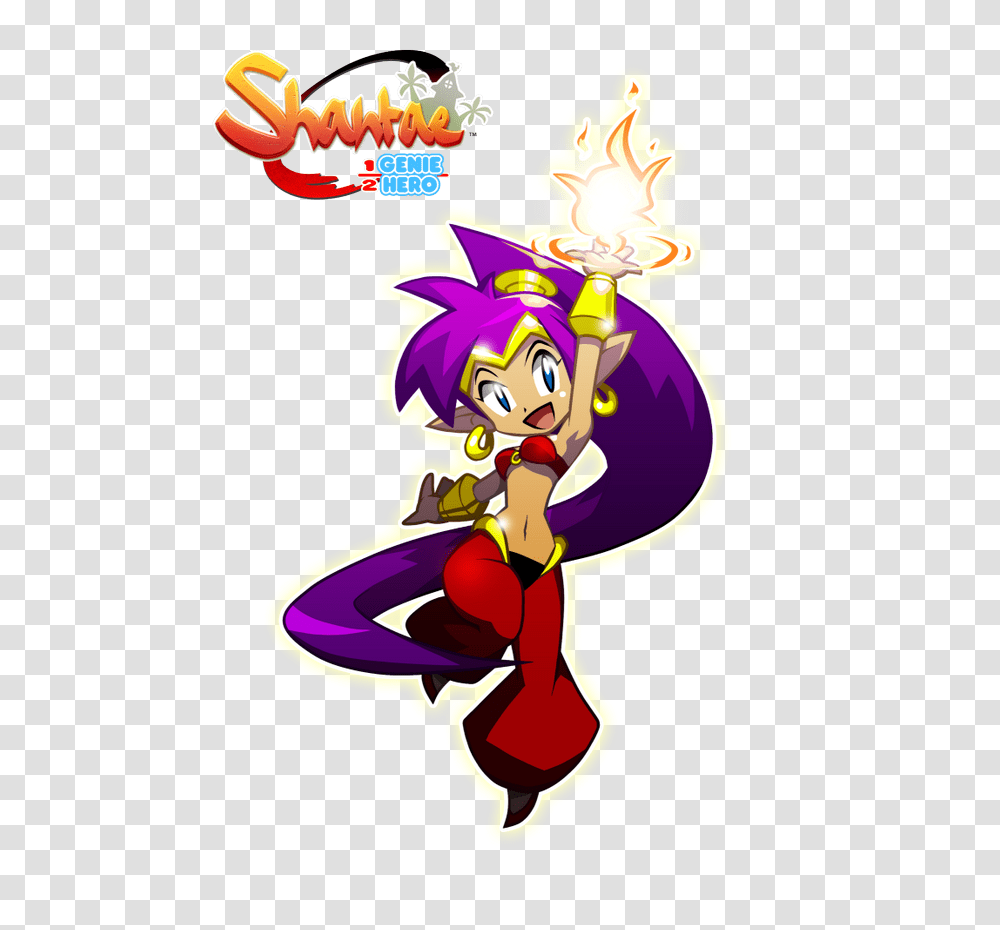 Playstation On Twitter Shantae Half Genie Hero Comes, Performer, Light Transparent Png