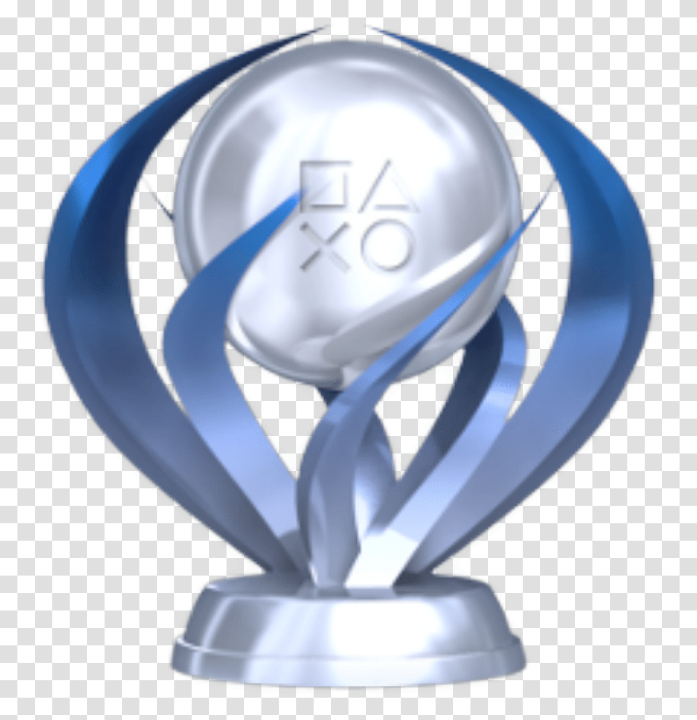 Playstation Platinum Trophy, Helmet, Apparel, Lamp Transparent Png