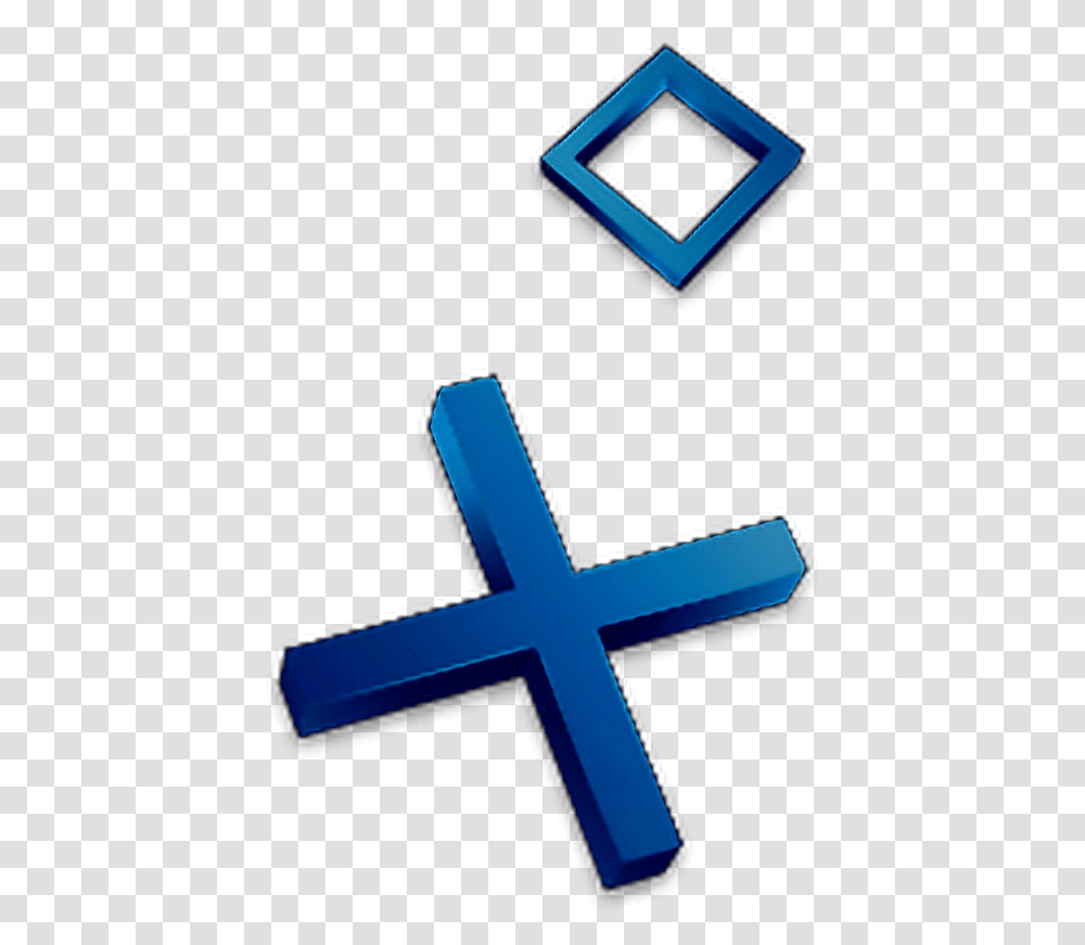 Playstation Ps4 Logo Freetoedit Cross, Crucifix Transparent Png