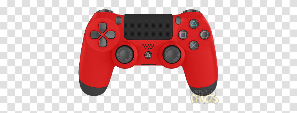Playstation Red Ps4 Modded Controller Red Ps4 Controller, Electronics, Joystick, Gun, Weapon Transparent Png