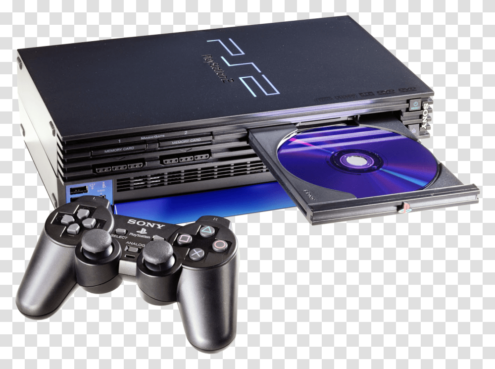 Playstation Sony Playstation 2, Electronics, Video Gaming, Cd Player Transparent Png