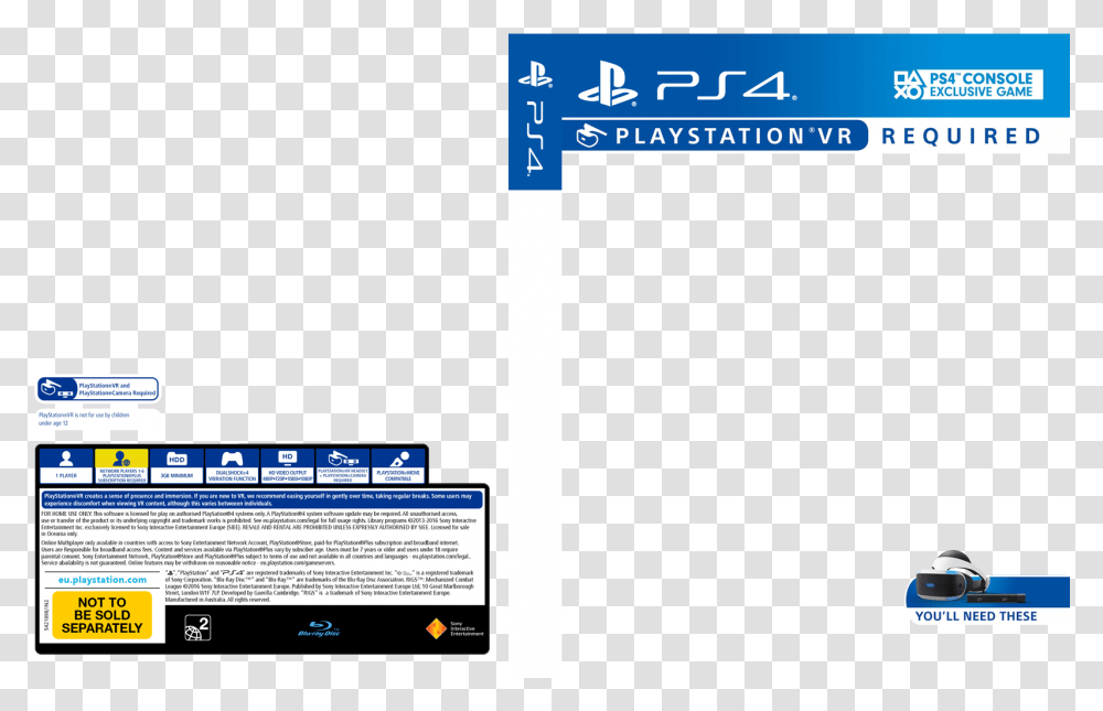 Playstation Vr Game Template, Electronics, Phone, Computer Transparent Png