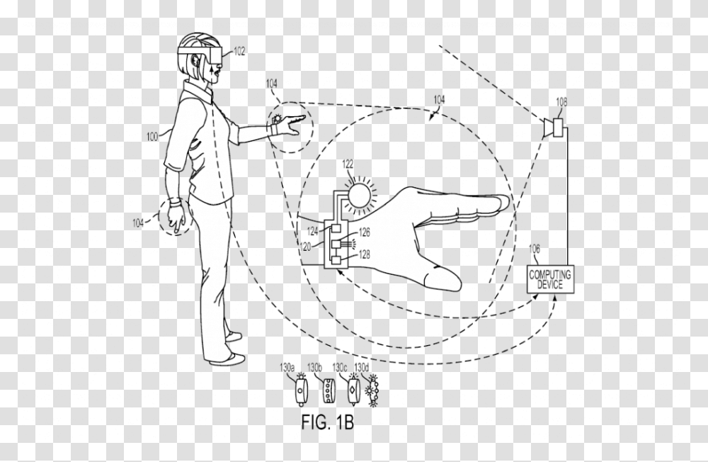 Playstation Vr Gun Controller Vr Controller Concept, Person, Performer, Hand Transparent Png