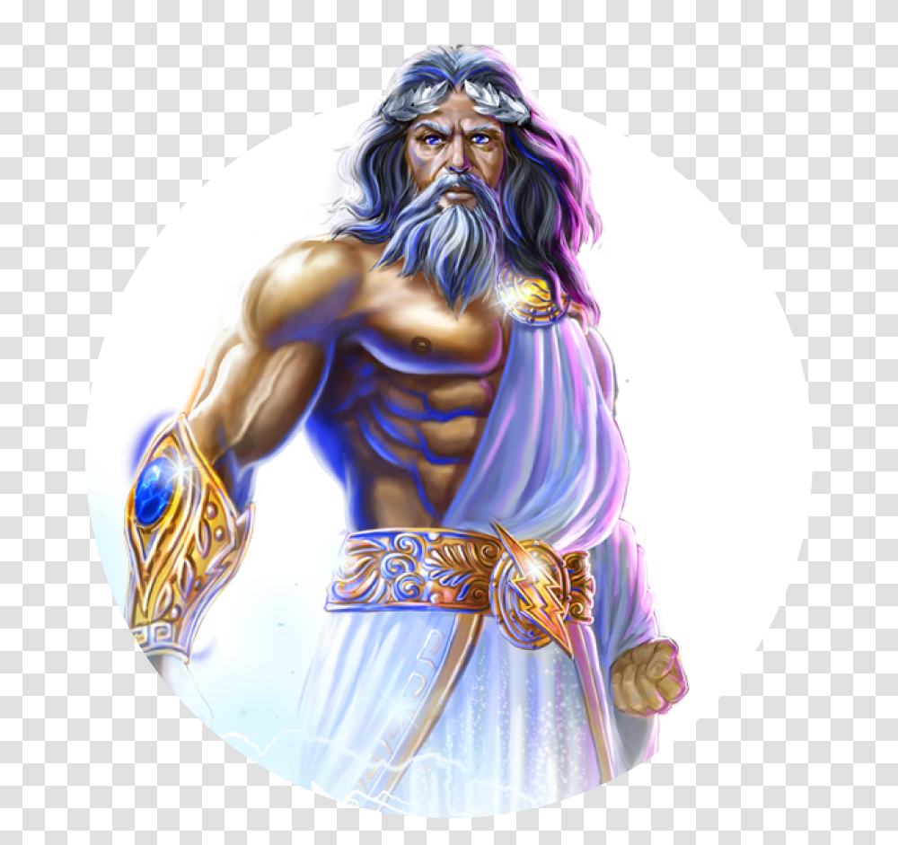 Playtech Age Of The Gods King Of Olympus Playtech, Costume, Person, Human Transparent Png