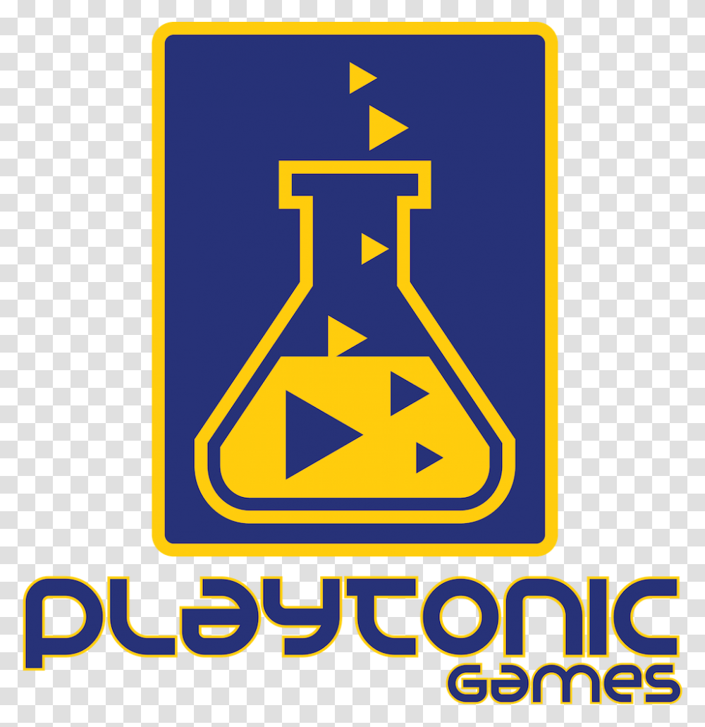Playtonic Games Playtonic Games Logo, Symbol, Sign, Road Sign, Triangle Transparent Png