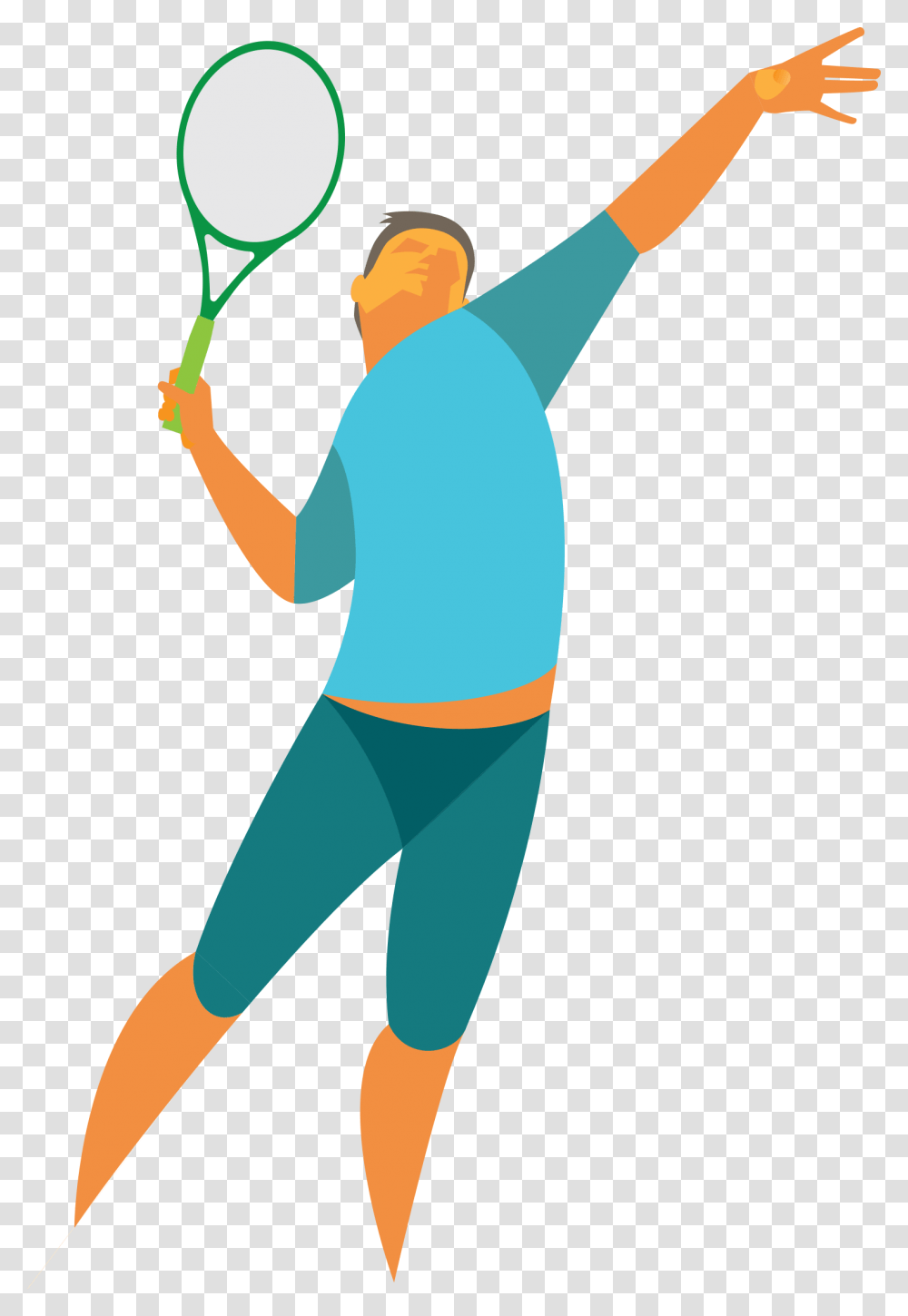 Playwaze, Sleeve, Standing, Racket Transparent Png