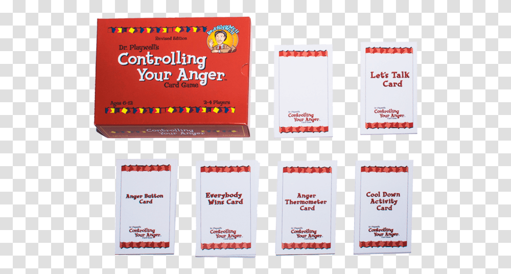 Playwell S Controlling Your Anger Card GameData Label, Paper, Advertisement, Flyer Transparent Png