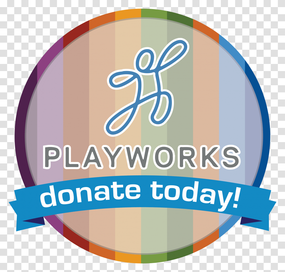 Playworks Donation Button Graphic Design, Logo, Trademark Transparent Png