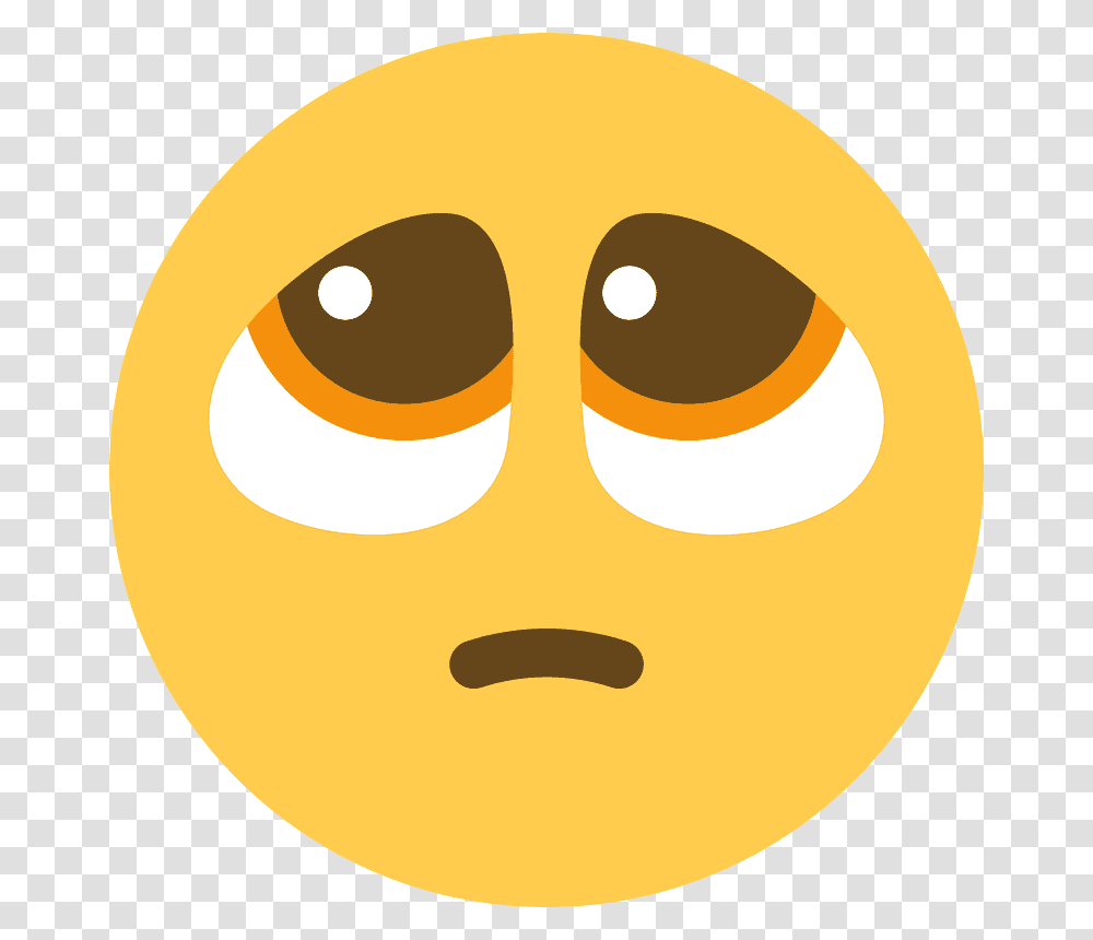 Pleading Face Emoji Pleading Emoji Twitter, Logo, Symbol, Trademark, Art Transparent Png