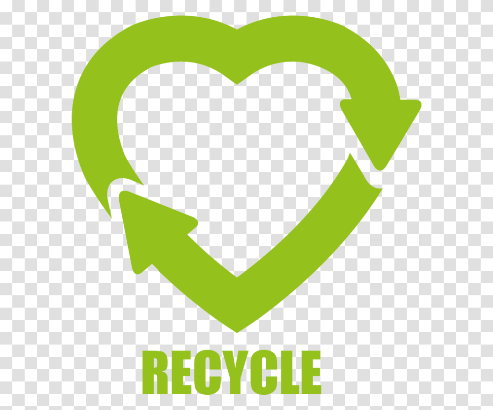 Please Recycle Sign Download, Recycling Symbol, Heart, Poster Transparent Png