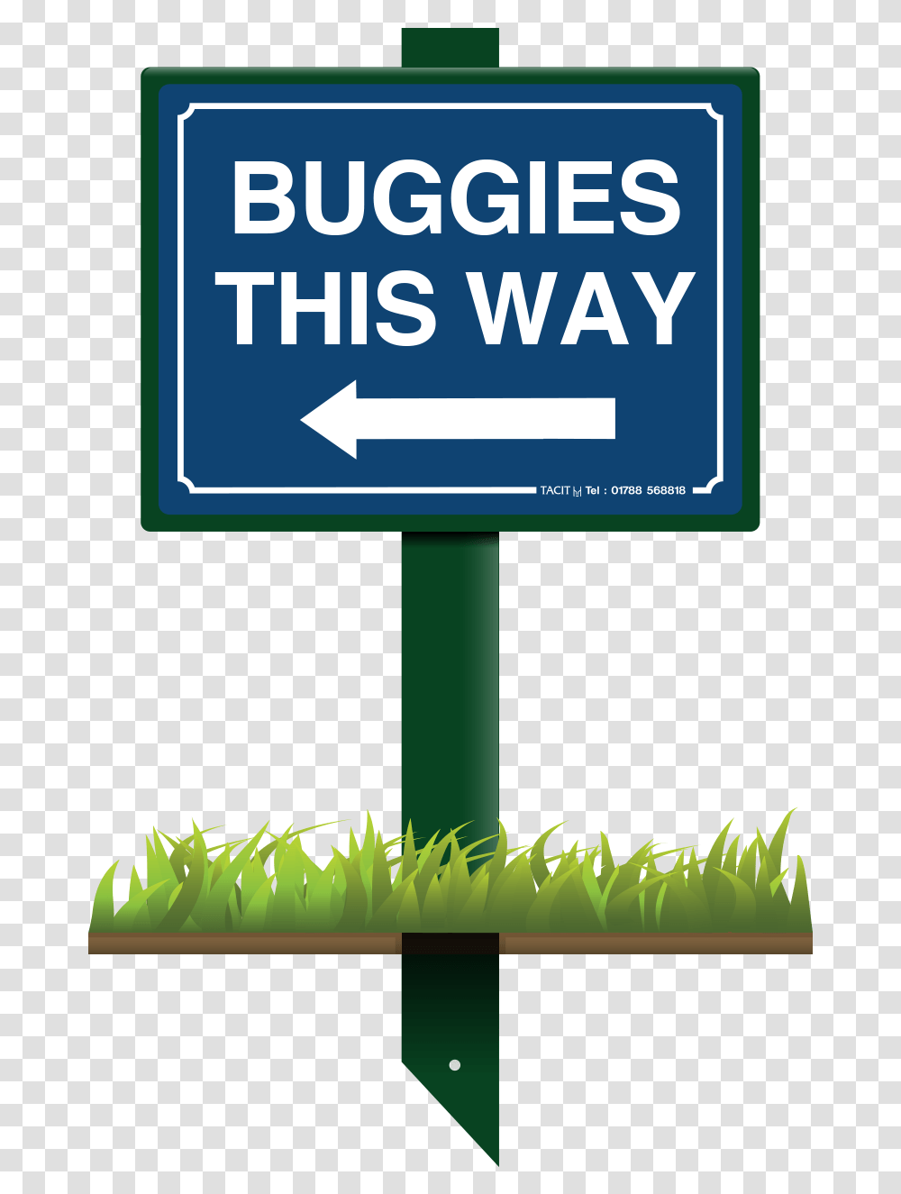 Please Repair Your Pitchmarks, Sign, Road Sign Transparent Png