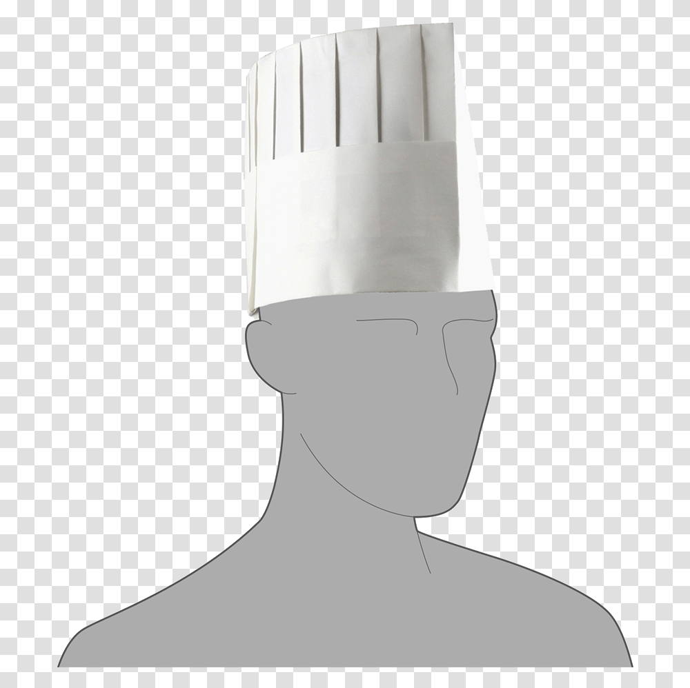 Pleated Chefs Toque Illustration, Chair, Cutlery, Appliance Transparent Png