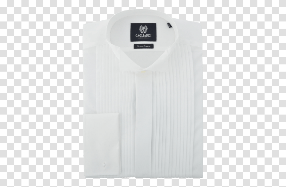 Pleated Front Dress Shirt, Apparel Transparent Png