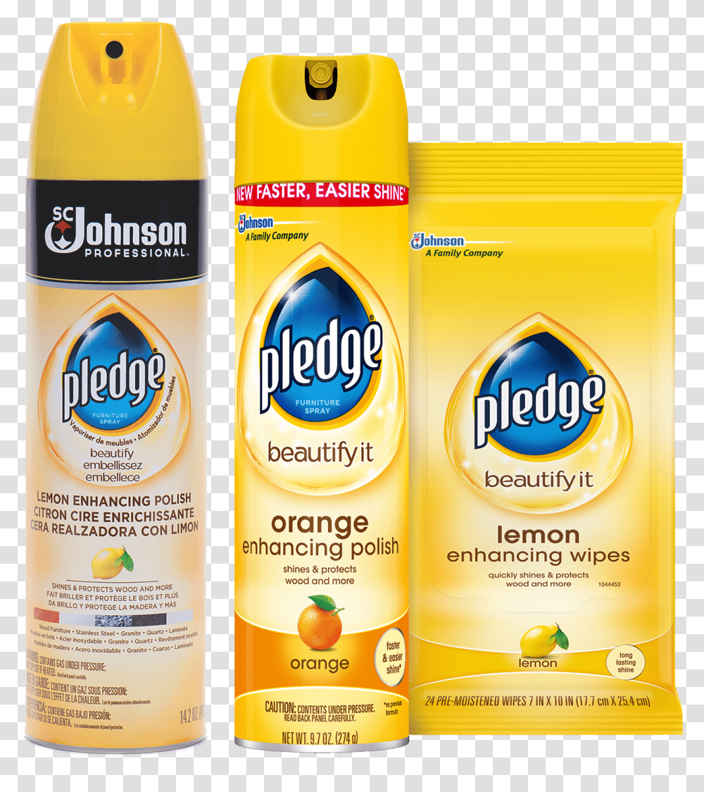 Pledge Orange, Bottle, Cosmetics, Sunscreen, Label Transparent Png