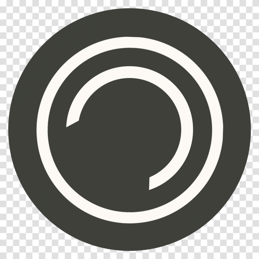 Plink Makes Smart Podcast Links Black And White Bullseye Logo, Rug, Symbol, Text, Trademark Transparent Png