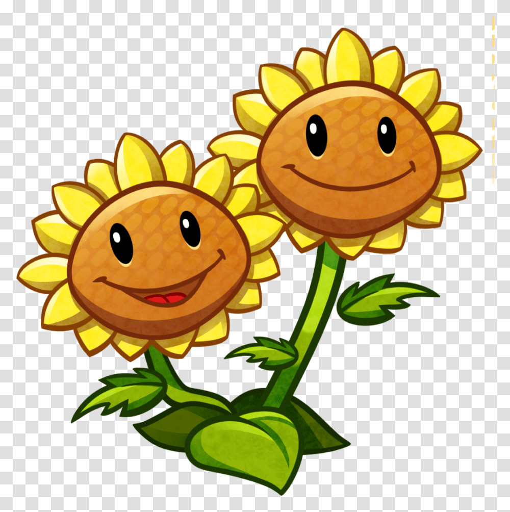 Plnts Vs Zmbies Sunflower 2 Plants Vs Zombies, Outdoors, Nature, Wasp, Bee Transparent Png