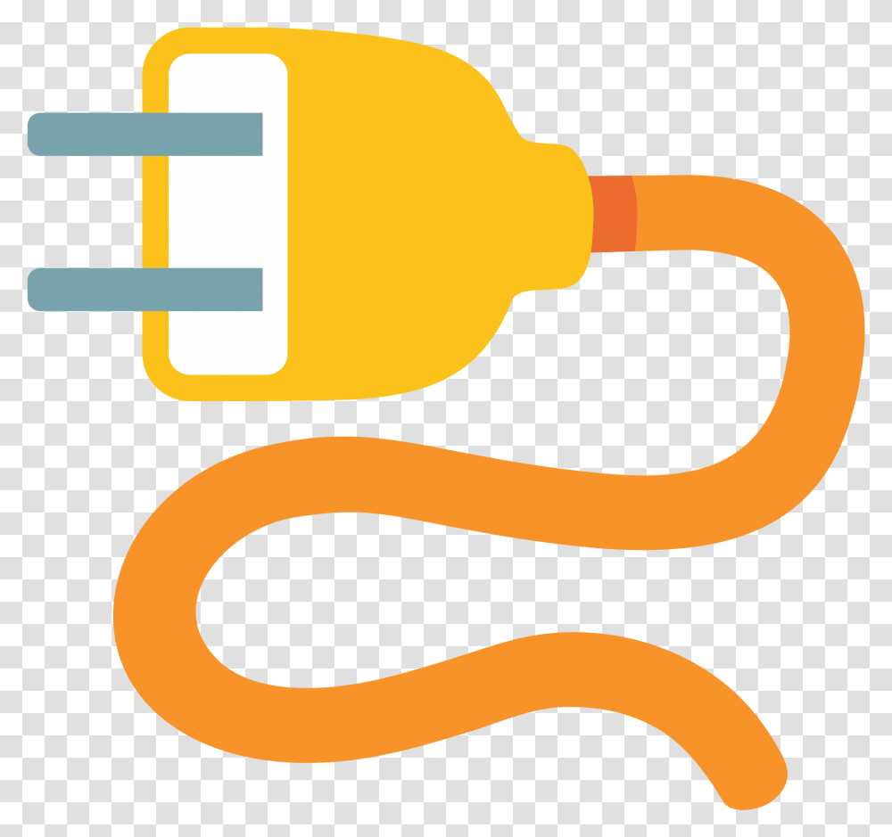Plug Emoji Clip Art Black And White Stock Electricity Emoji Transparent Png