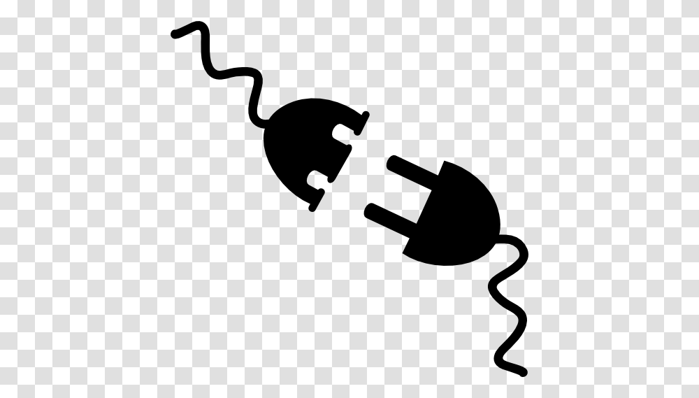 Plug Icon Clipart, Adapter, Stencil, Silhouette Transparent Png