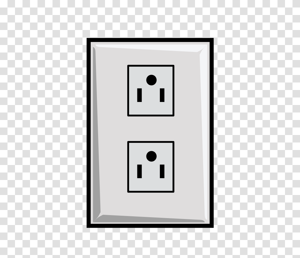 Plugged Clipart Outlet, Mailbox, Letterbox, Electrical Outlet, Electrical Device Transparent Png