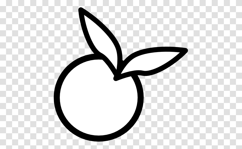 Plum Clipart Black And White, Plant, Fruit, Food, Stencil Transparent Png