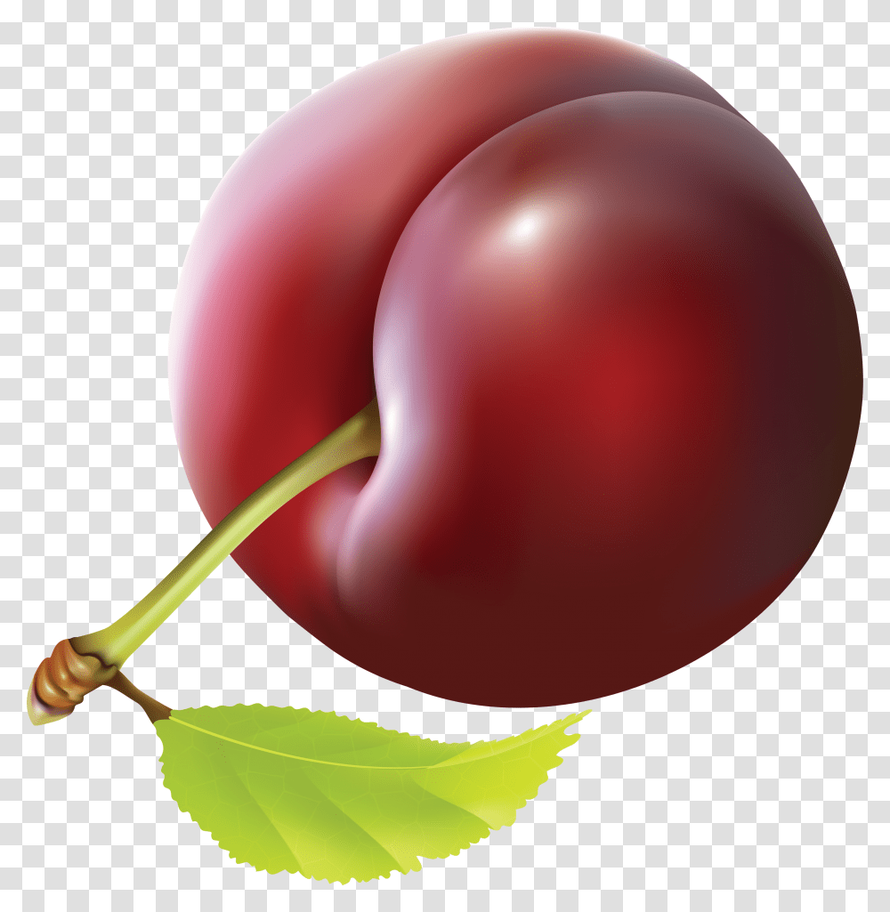 Plum, Fruit, Plant, Food, Balloon Transparent Png