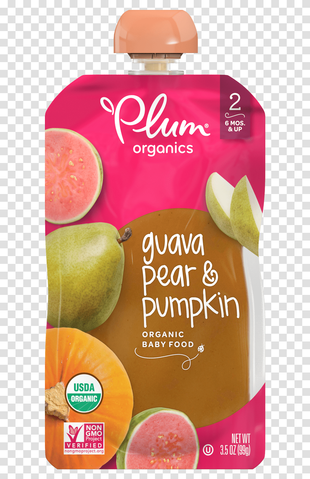 Plum Organics Banana Pumpkin, Plant, Fruit, Food, Pear Transparent Png