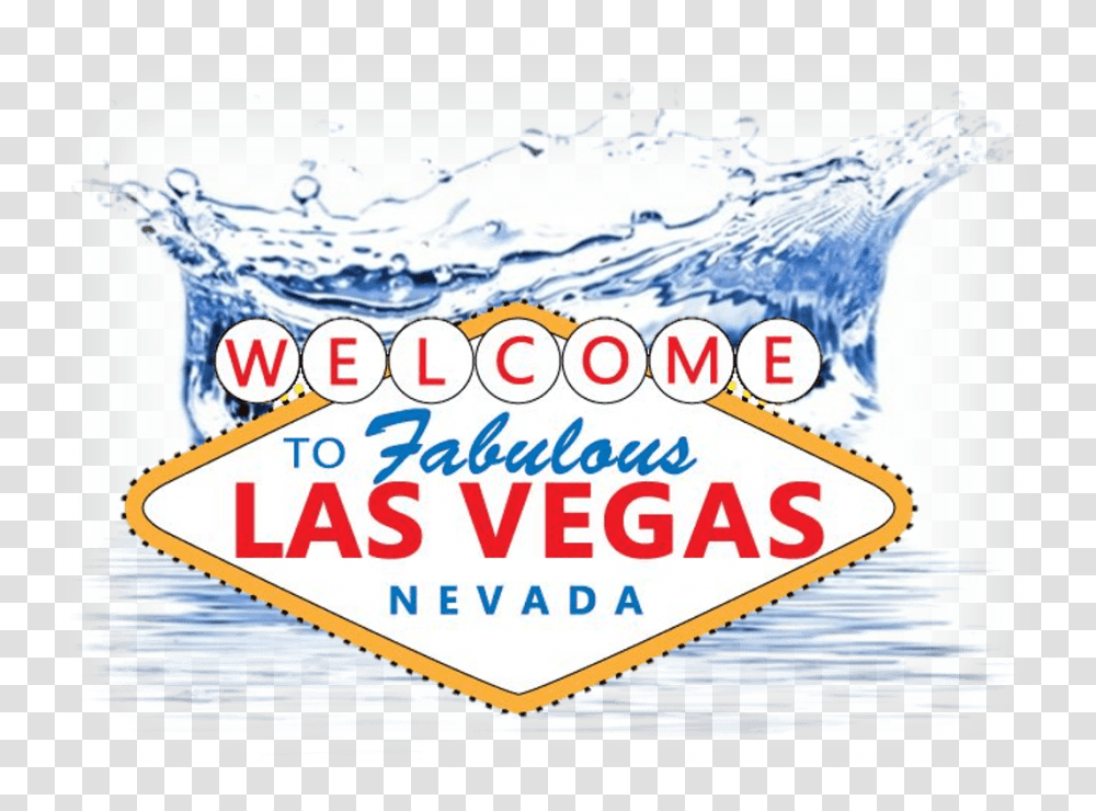Plumber Las Vegas Welcome To Las Vegas Sign, Water, Outdoors, Sea, Nature Transparent Png