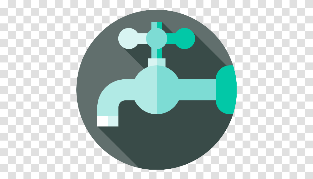 Plumbering Water Supply Icon Circle, Network, Machine, Symbol Transparent Png