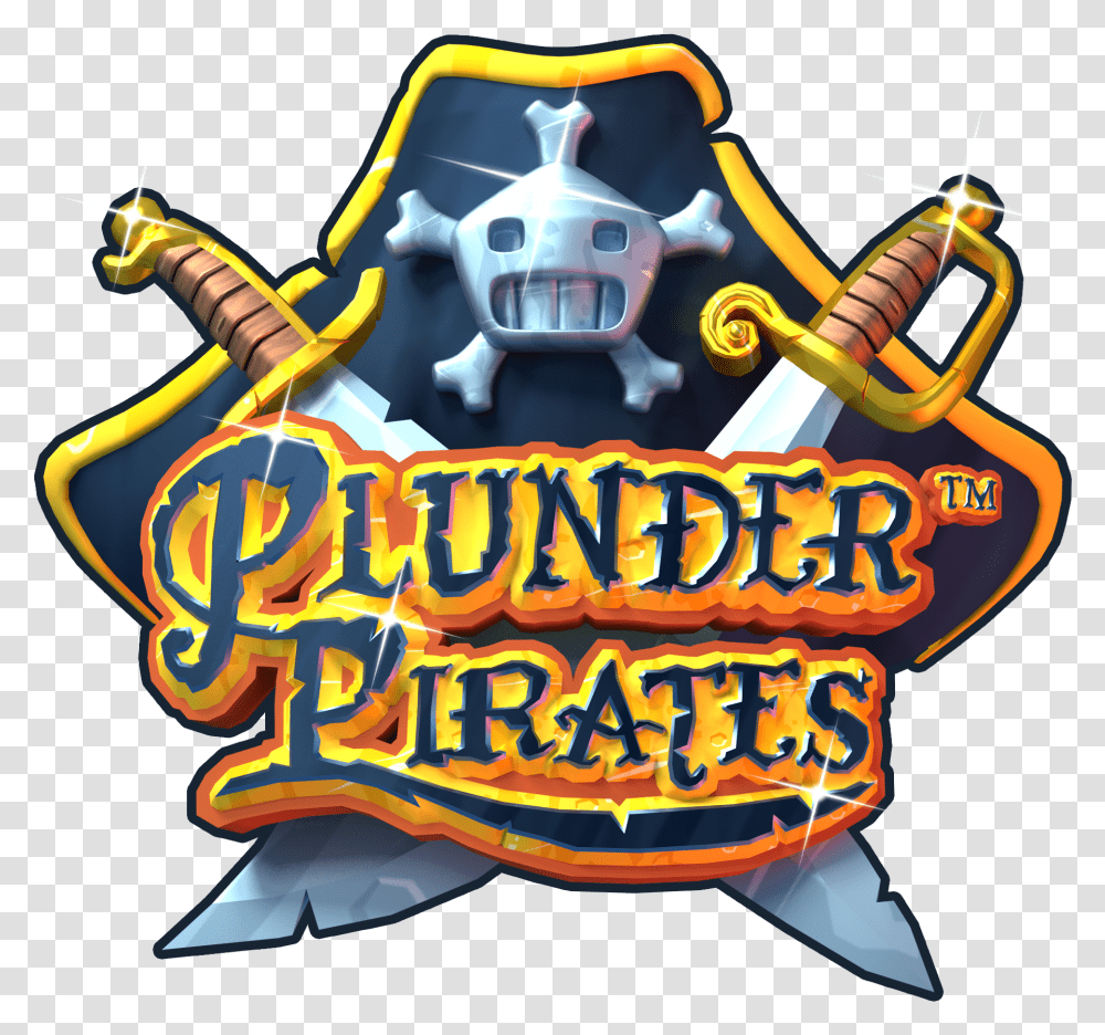 Plunder Pirates Guild Name Angry Beards Captain The Plunder Pirates Logo, Leisure Activities, Light, Meal, Food Transparent Png