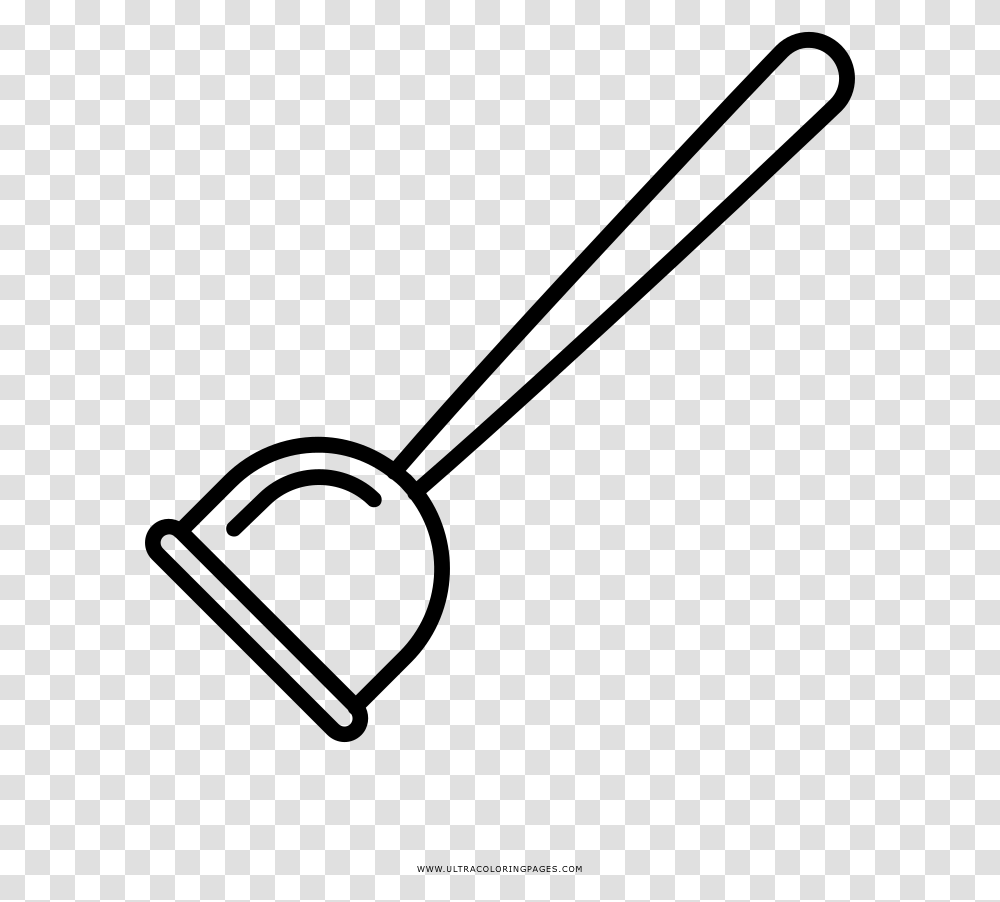 Plunger Coloring Page, Gray, World Of Warcraft Transparent Png