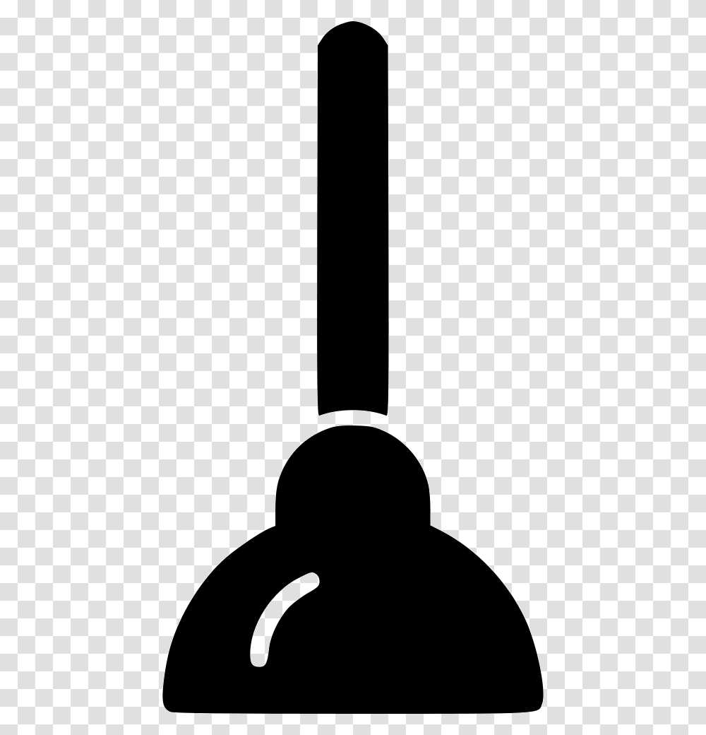 Plunger Icon Free Download, Silhouette, Shovel, Tool Transparent Png