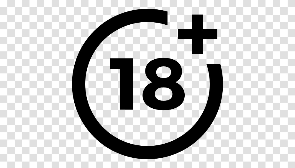 Plus Movie, Number, Stencil Transparent Png