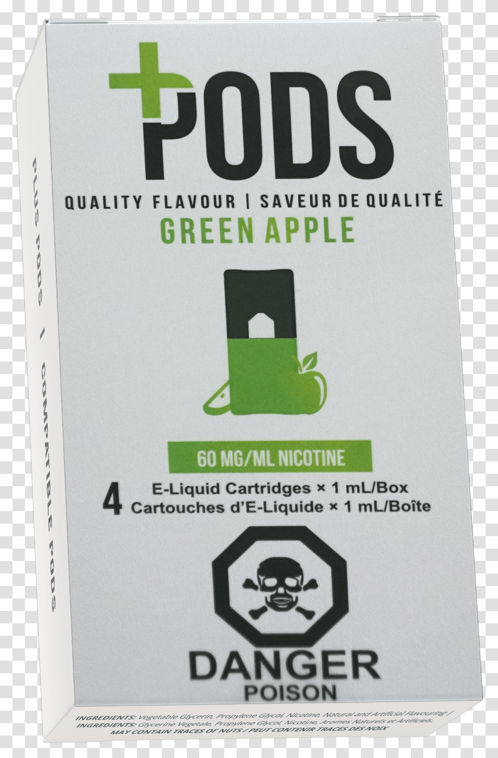 Plus Pods Green Apple 6 Blue Raspberry Juul Pod, Advertisement, Poster, Flyer, Paper Transparent Png