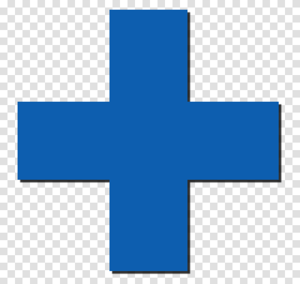 Plus Sign Images Free Download Blue Cross Veterinary, First Aid, Pillow, Cushion Transparent Png