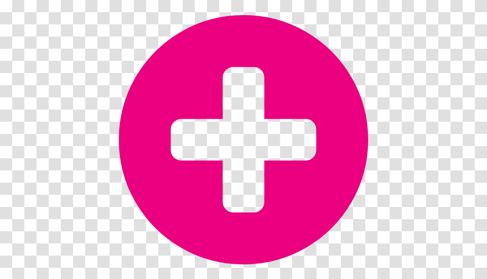 Plus Signinablackcircle Plus Circle Icon, First Aid, Symbol, Logo, Trademark Transparent Png