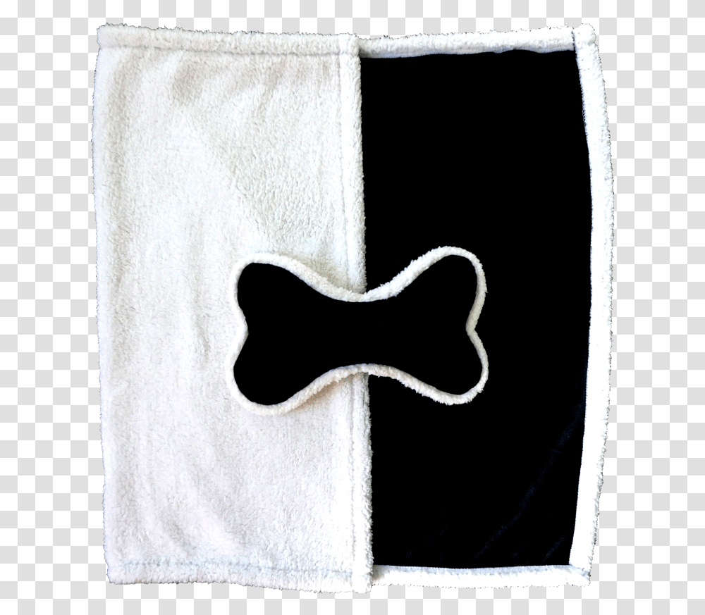 Plush Fleece Dog Blanket Amp Bone Pillow Stitch, Applique, Rug Transparent Png
