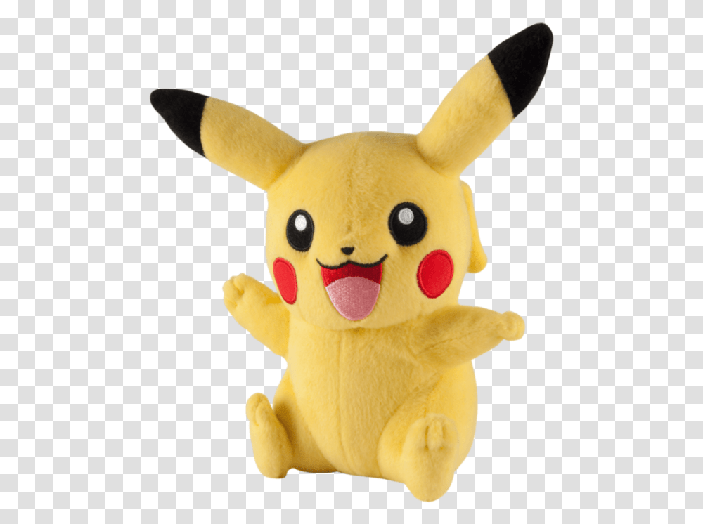 Plush Pikachu Small, Toy, Animal Transparent Png