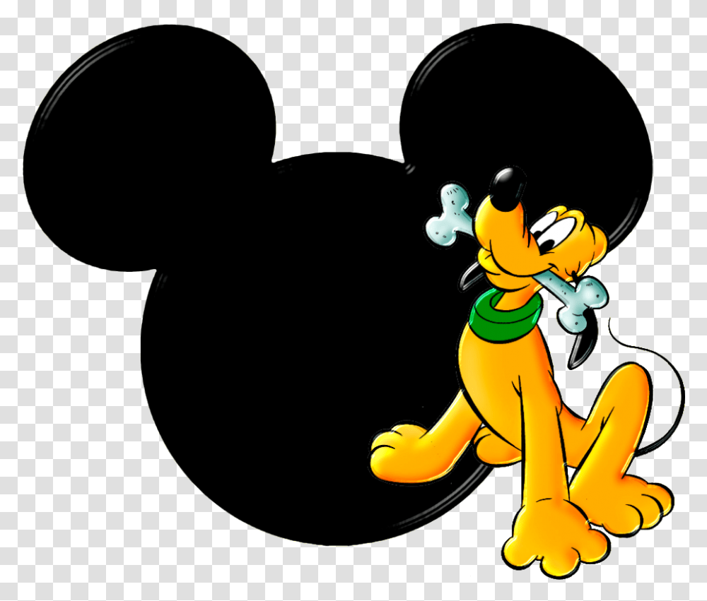 Pluto And Mickey Head, Photography, Face, Hand Transparent Png