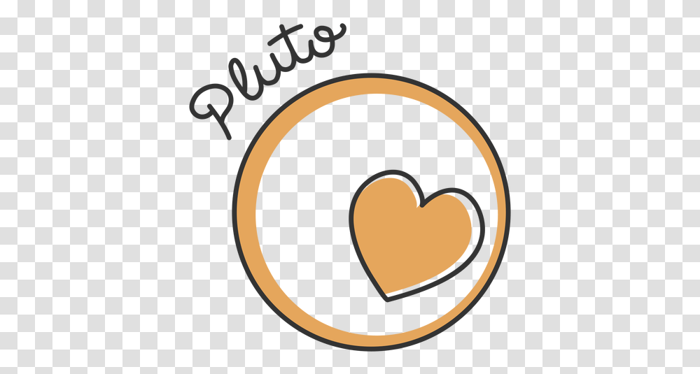 Pluto Heart Simple Solar System Planet Heart, Text, Face, Symbol, Logo Transparent Png