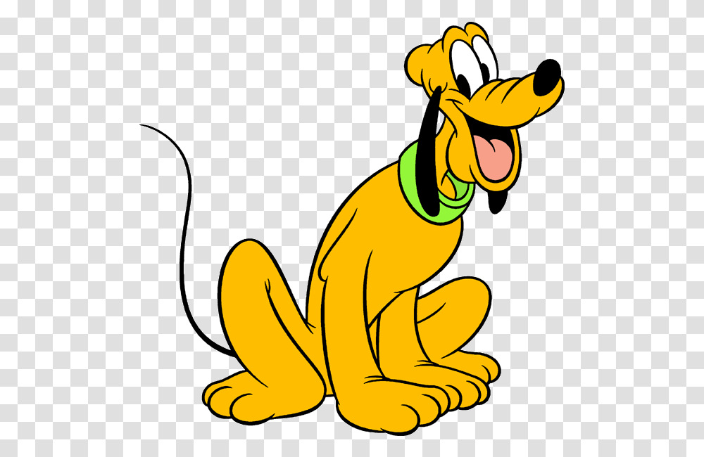 Pluto Mickey Mouse Dog, Animal, Mammal, Banana, Fruit Transparent Png