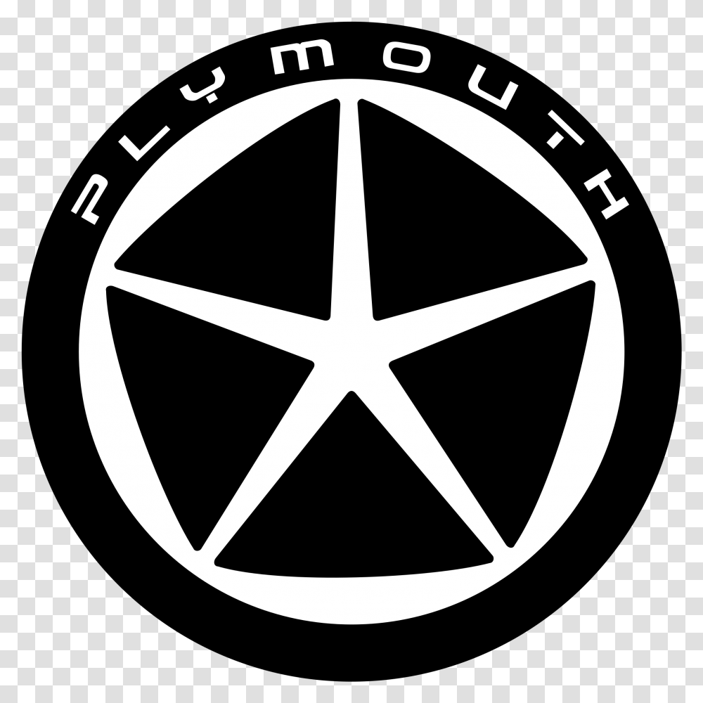 Plymouth Logo Svg Plymouth Car Logo, Symbol, Star Symbol Transparent Png