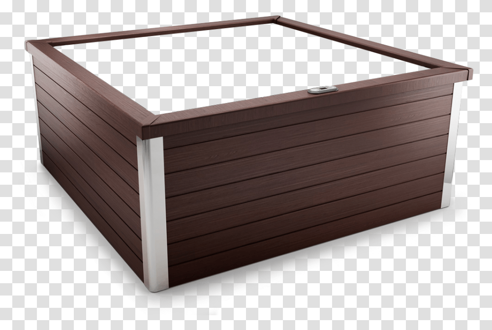 Plywood, Box, Jacuzzi, Tub, Potted Plant Transparent Png