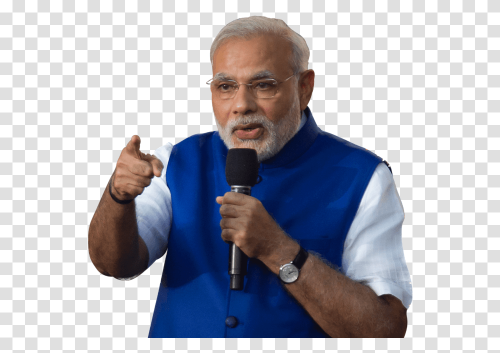 Pm Narendra Modi Image Free Download Searchpng Modi Speech Photo Download, Person, Human, Microphone, Electrical Device Transparent Png