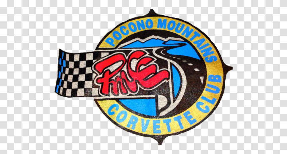 Pmcc Pocono Mountains Corvette Club Language, Logo, Symbol, Trademark, Emblem Transparent Png