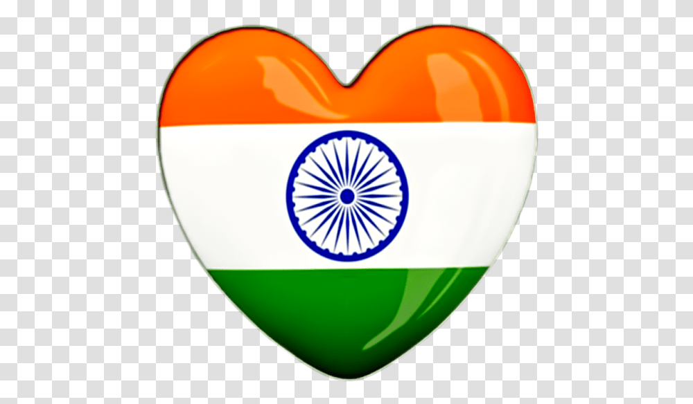 Pngforall Indian Flag Love Icon Images Wallpapers High Heart Shape Indian Flag, Balloon, Food, Bowl, Label Transparent Png
