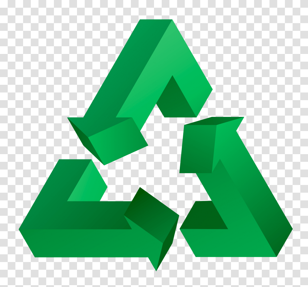 3D Recycle Image, Recycling Symbol Transparent Png