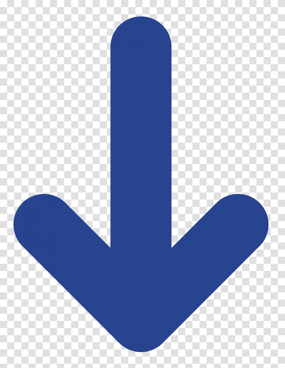 Arrow Down Image, Emblem, Cross, Logo Transparent Png